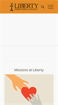 Mobile Screenshot of libertybarnchurch.com